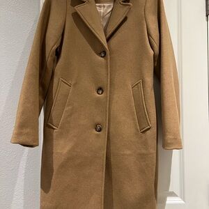 Abercrombie & Fitch Camel Trench Coat